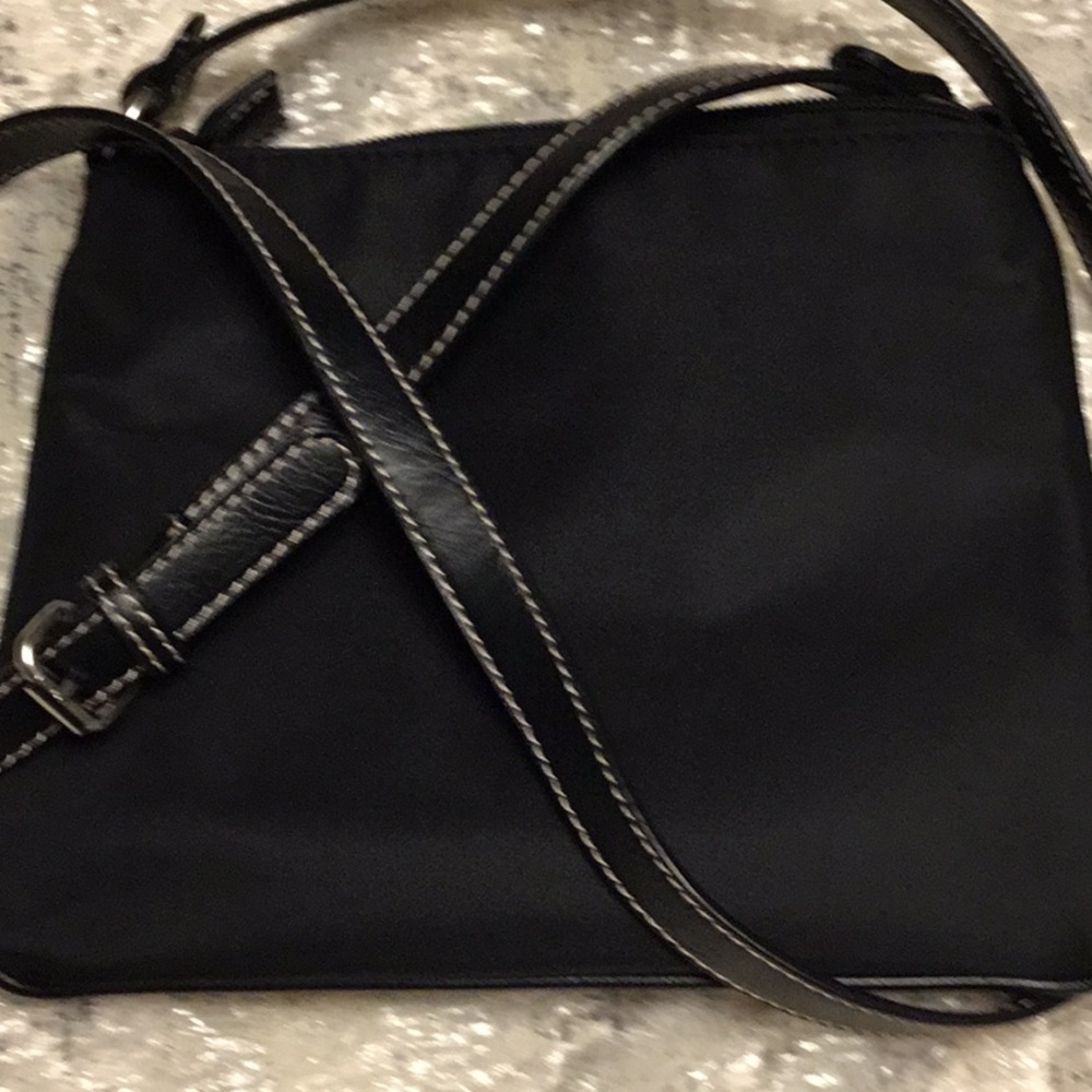Nine West Black Crossbody Bag with Tassel Zippers - Picture 7 of 7